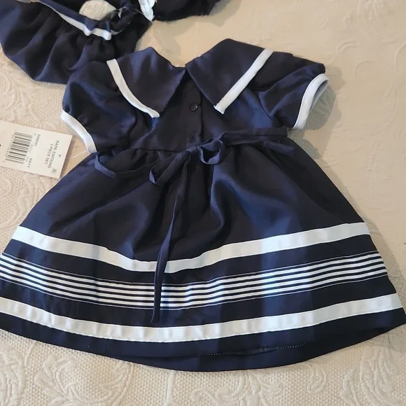 Sailor Dress Rare Editions 12 mo - Picture 4 of 8